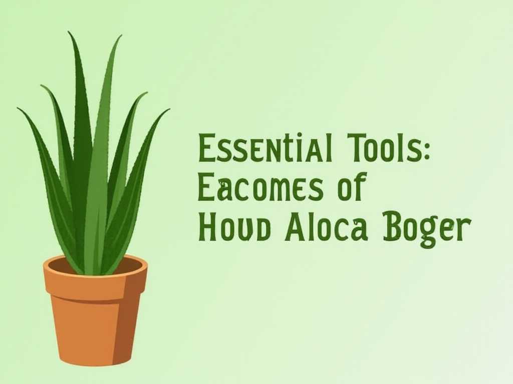 Essential Tools for Aloe Vera Care Beginners