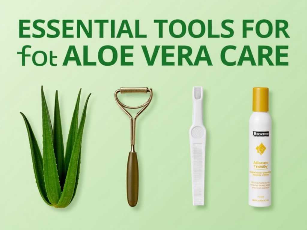 Essential Tools for Aloe Vera Care Beginners