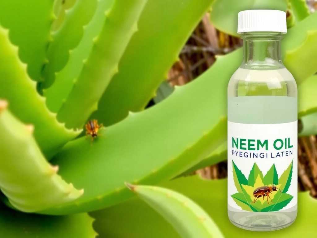 How to Treat Aloe Vera Aphids with Neem Oil