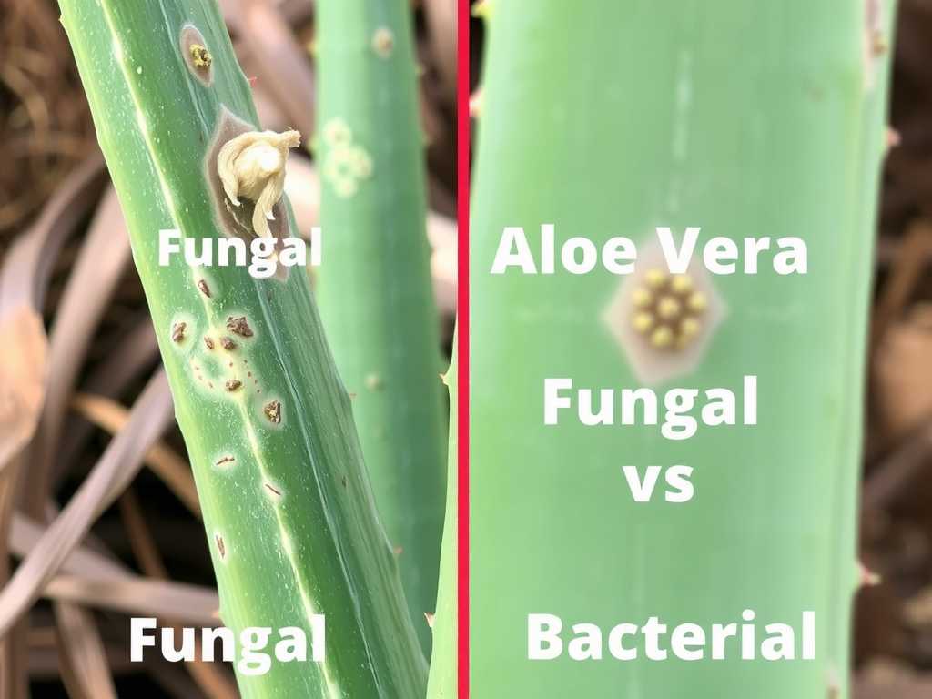 Aloe Vera Leaf Spots: Fungal vs. Bacterial