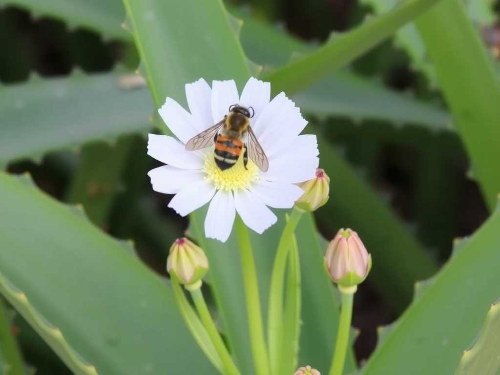 Aloe Vera and Bees: Pollination Benefits