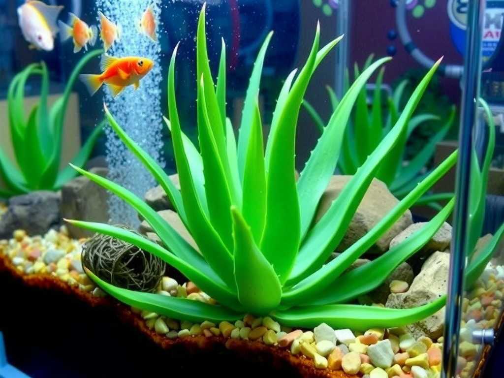 Aloe Vera and Fish Tanks: Humidity Impact