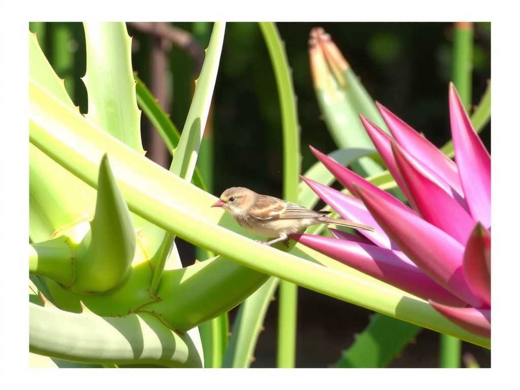 Aloe Vera and Birds: Attracting Beneficial Birds