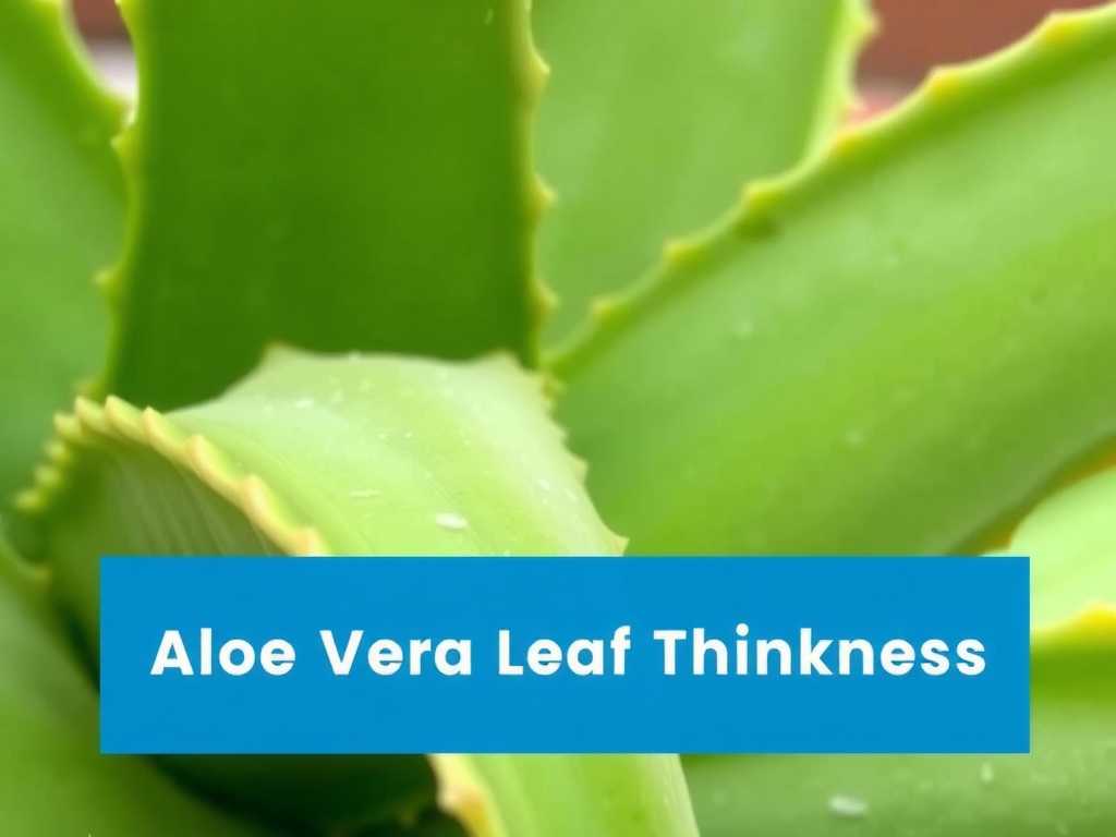 Aloe Vera Leaf Thickness Changes: Causes and Fixes