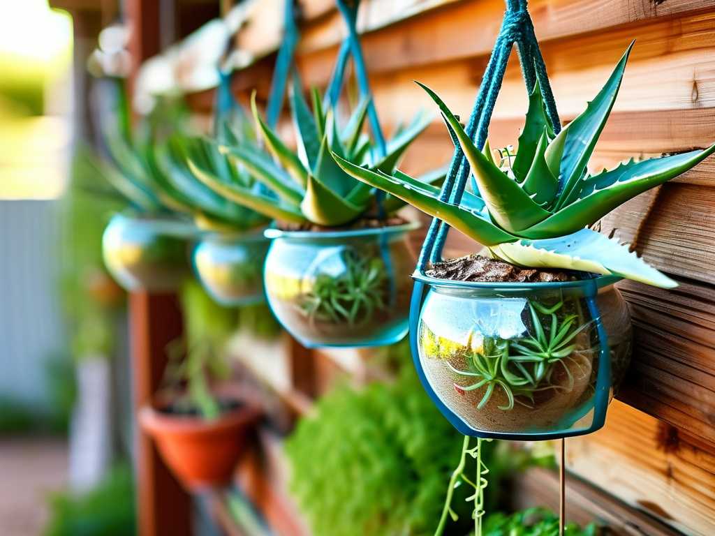 How to Grow Aloe Vera in a Hanging Garden