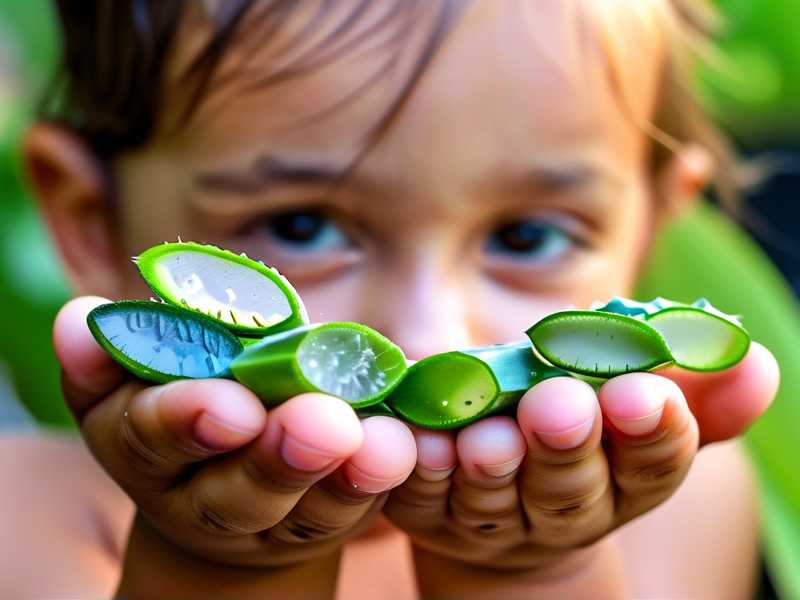 Aloe Vera and Children: Safe Handling Guidelines