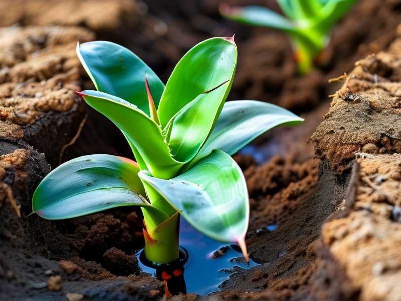 How poor drainage leads to recurring aloe root diseases and pest attacks