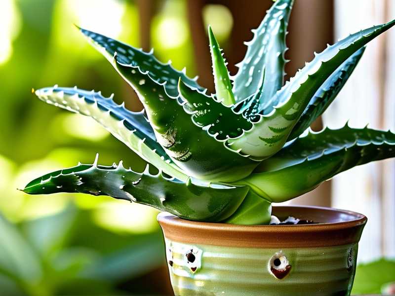 How to use organic methods to remove aphids from aloe vera houseplants