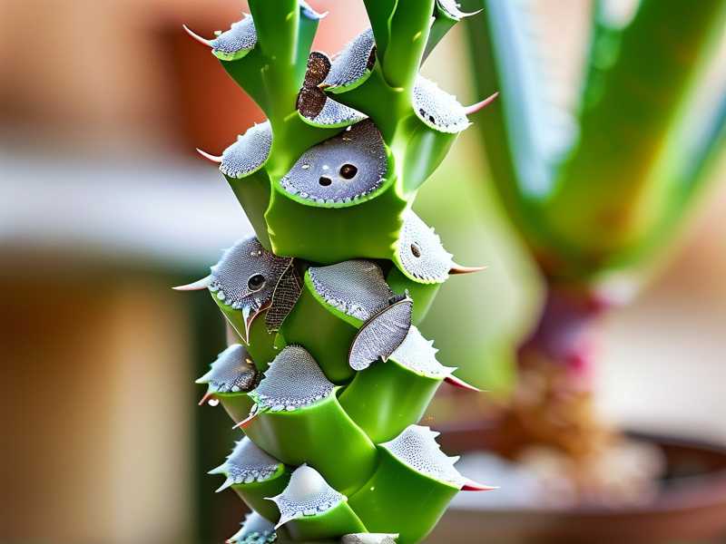 How to save aloe plants suffering from scale insect pest infestation at home