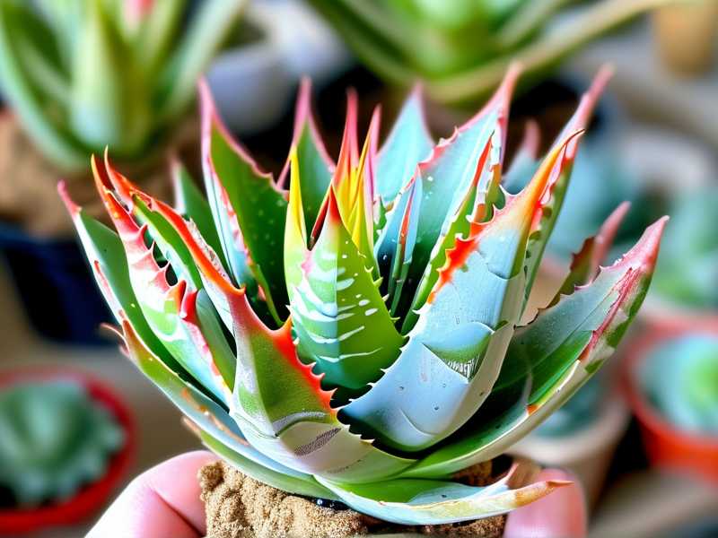 How to stabilize vigorous growth of propagated aloe vera