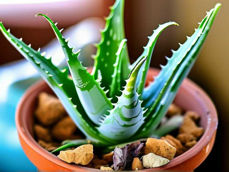How to avoid excessive leaf loss during aloe trimming