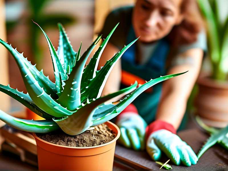 How to adjust indoor climate for aloe post-trimming recovery