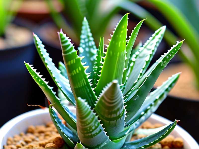 How to accelerate foliage growth of newly rooted aloe
