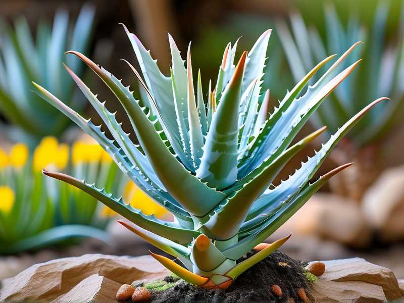 How to promote strong root system for propagated aloe