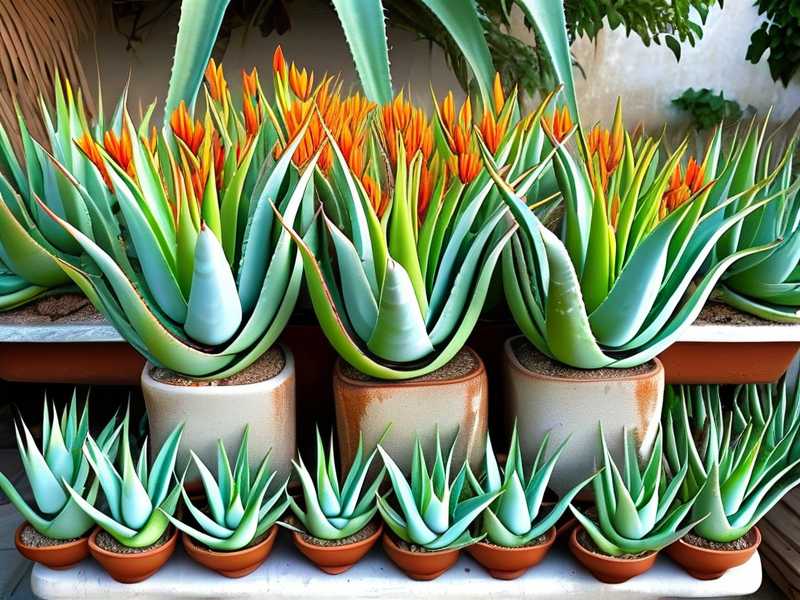 How to trim overcrowded aloe clusters for better growth