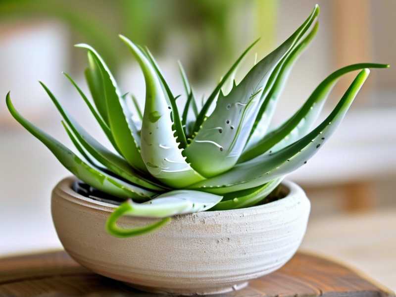 How to adapt aloe pups to new indoor environments