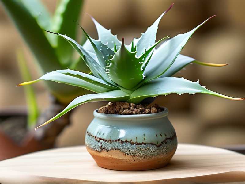 How to prepare independent pots for aloe pup transplantation(1)