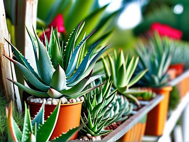 How to maintain bushy aloe clusters via regular trimming(1)