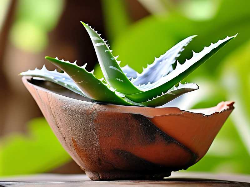 How to accelerate aloe wound healing after trimming