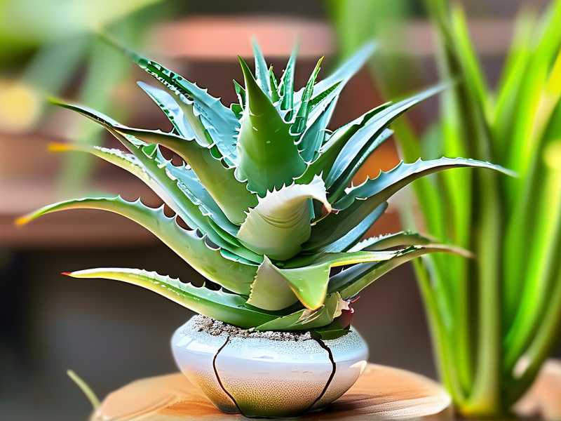 How to trim lopsided aloe foliage for balanced growth(1) How to trim lopsided aloe foliage for balanced growth(1)