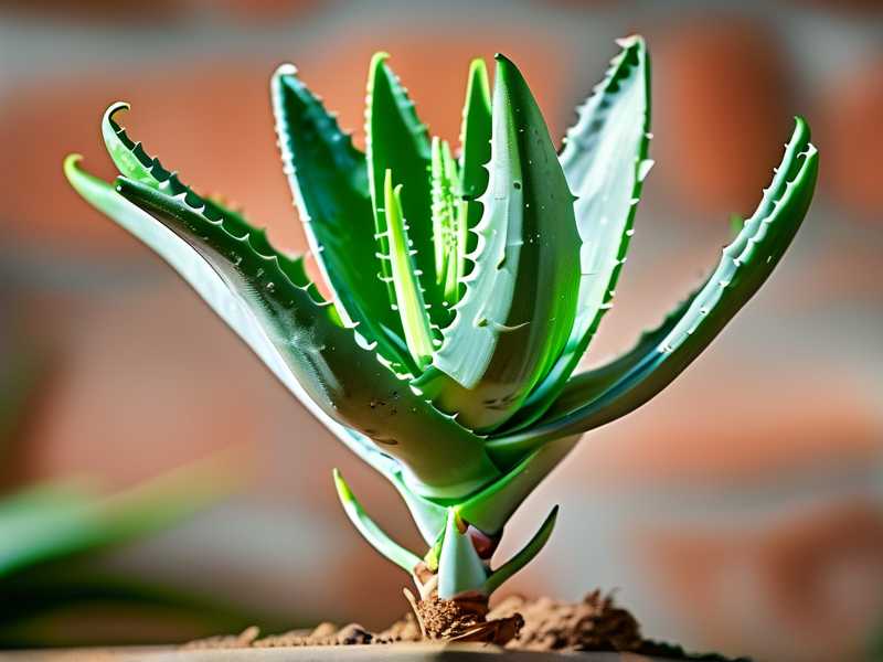 How to promote uniform sprouting of aloe new leaves