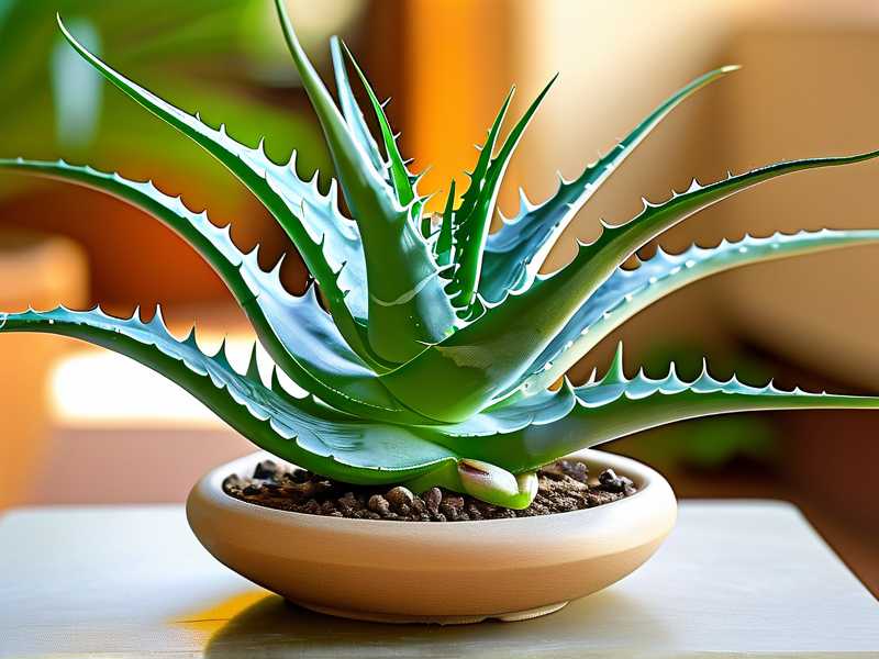 How to maintain neat aloe plant type after pruning shaping