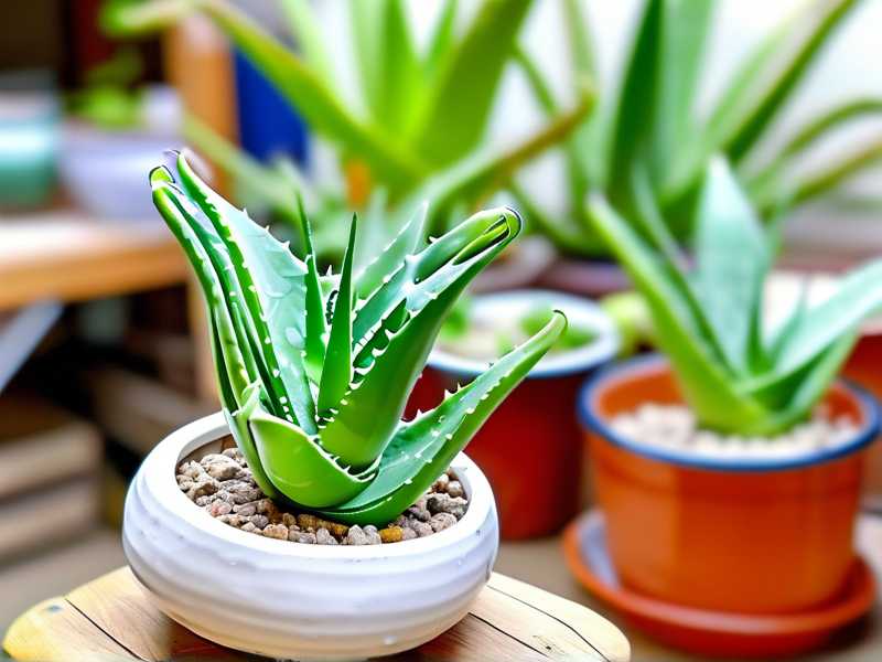 How to care for newly separated aloe pups indoors
