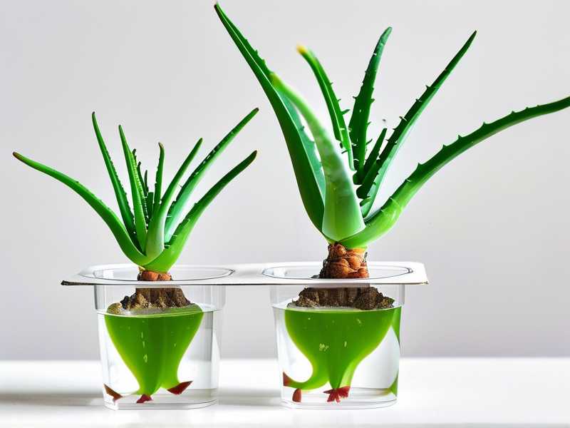 How to screen strong aloe pups for high survival rate(1)
