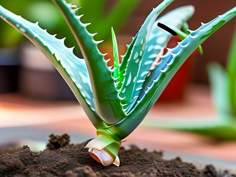 How to separate healthy aloe pups for independent planting