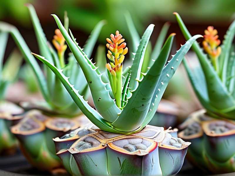 How to separate healthy aloe pups for independent planting(1)