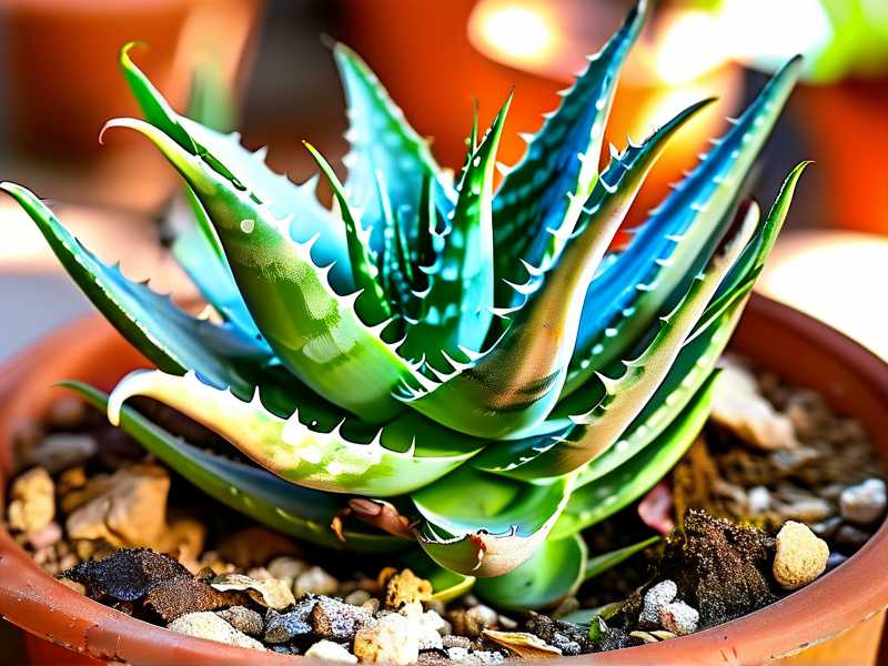 How to trim crowded leaves to expand aloe growth space