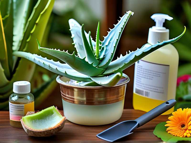 How to clean trimmed aloe wounds for fast recovery