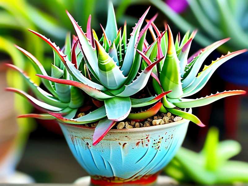 How to trim overgrown aloe to maintain compact shape