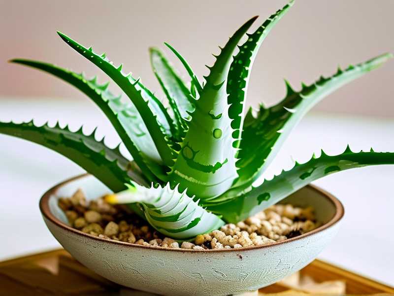 How to clean up withered foliage for neat aloe shape