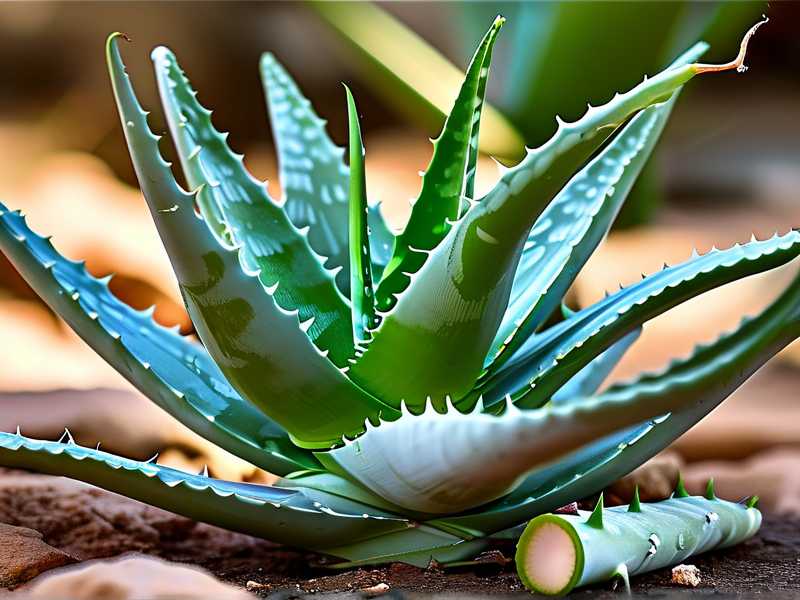 How to trim old aloe leaves to stimulate new growth