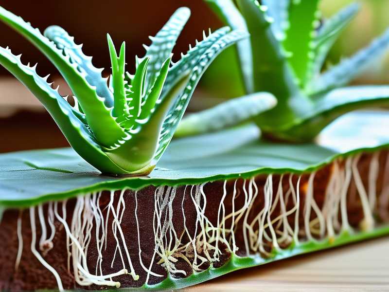 How to fix uneven nutrient absorption of aloe roots