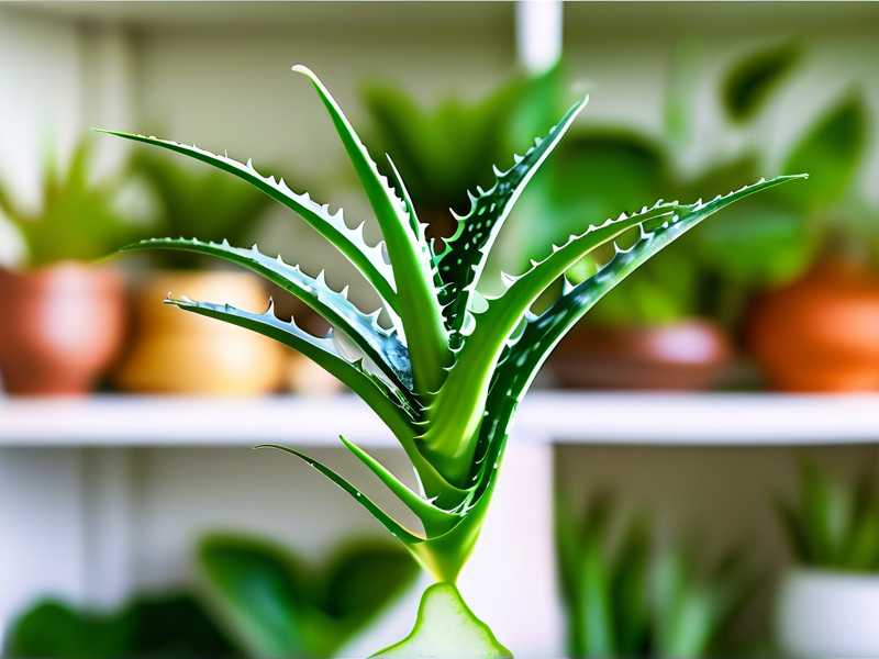 How to supplement nutrients to make aloe leaves greener(1)