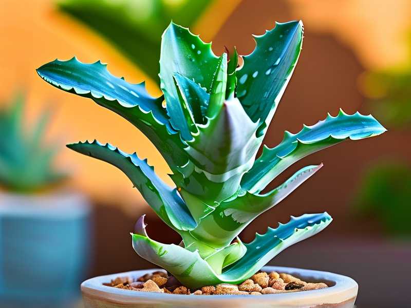 How to adjust nutrient supply for summer aloe slow growth