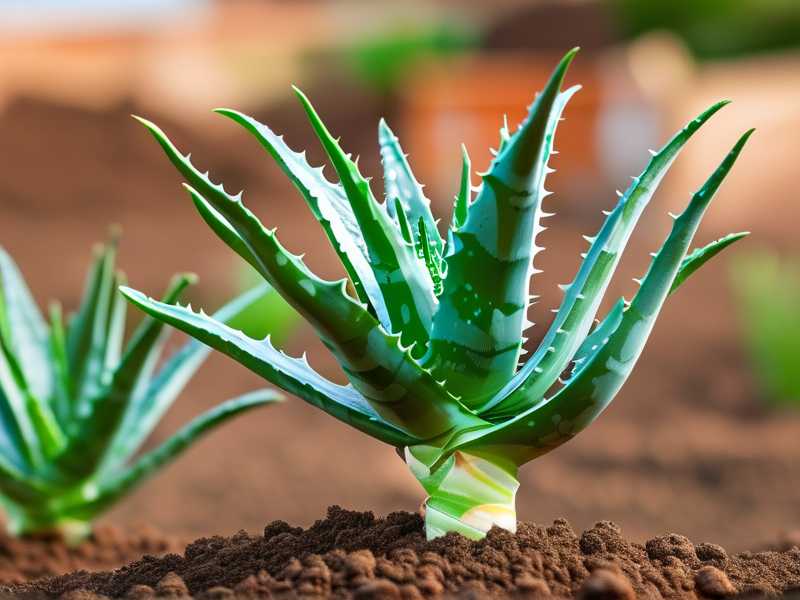 How to apply base nutrients to improve aloe soil quality