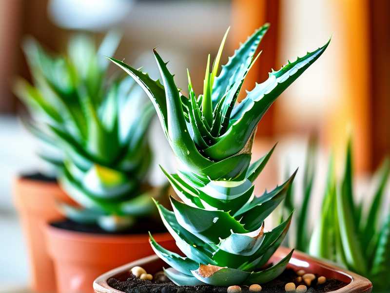 How to apply seasonal fertilization for aloe annual growth