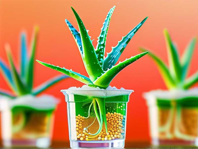 How to control nutrient concentration for young aloe growth