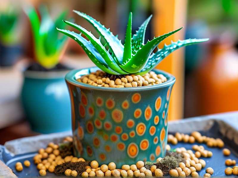 How to apply safe slow-release nutrients for aloe vera