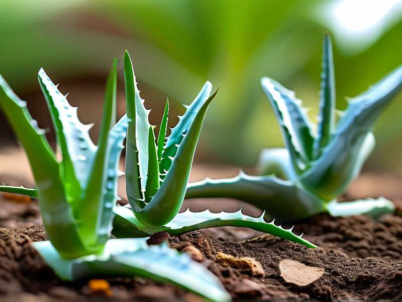 How to fix uneven aloe leaf growth from poor nutrition(1)