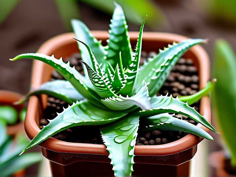 How to avoid frequent fertilization for stable aloe growth(1)