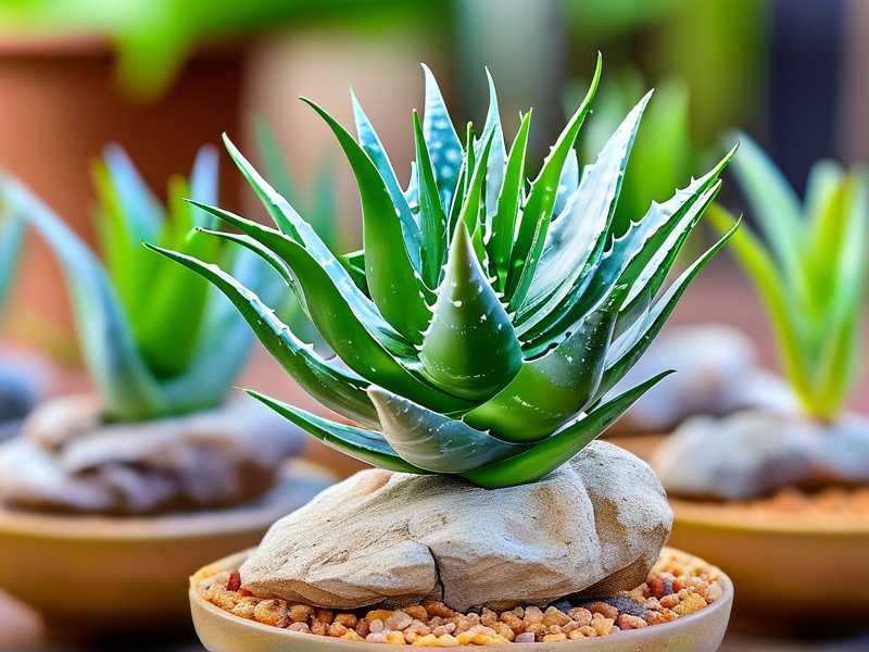 How to adjust nutrient supply for aloe cluster growth