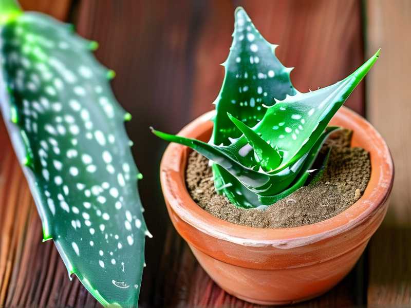 How to avoid nutrient waste in aloe pot soil
