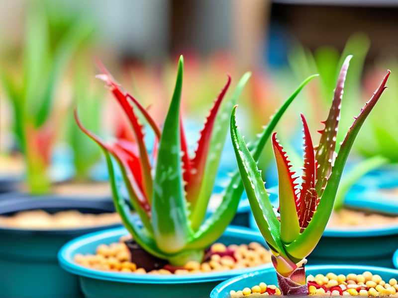 How to avoid excessive nutrient supply for aloe seedlings