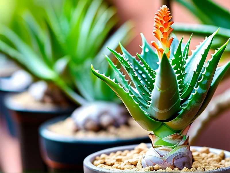 How to control fertilization cycle for potted aloe vera