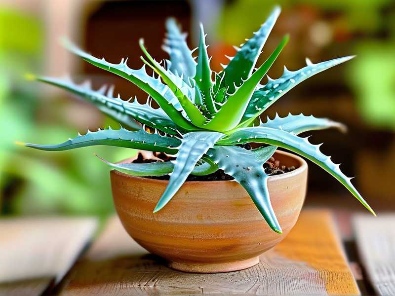 How to fix sparse aloe foliage from unbalanced nutrients