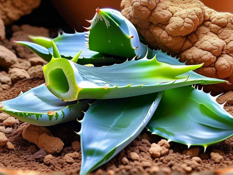 How to avoid nutrient accumulation in aloe pot soil